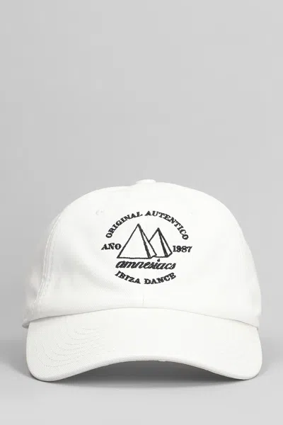 Bally Hats In White Cotton