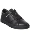 Bally Hedey Leather Sneaker In Black