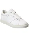 Bally Hedey Leather Sneaker In White