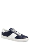 Bally Hedon Sneaker In Blue And White Leather