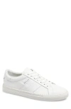 Bally Hedon Leather Sneakers In White
