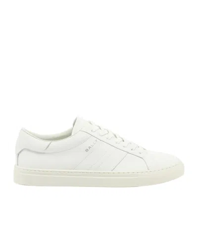 BALLY HEDON SNEAKER IN WHITE LEATHER