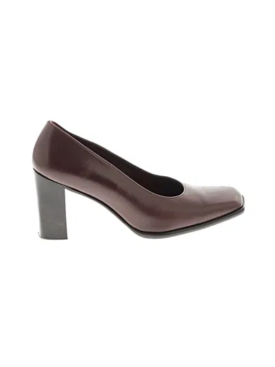 Pre-owned Bally Heels In Brown