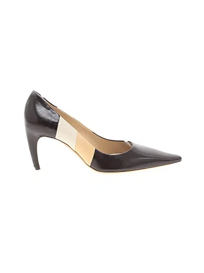 Pre-owned Bally Heels In Brown