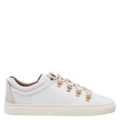 Bally Heidy White Calfskin Low-top Sneakers