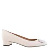 Bally Heline Patent Leather Pumps In Neutral