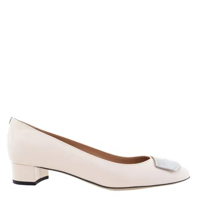 Bally Heline Patent Leather Pumps In Multi
