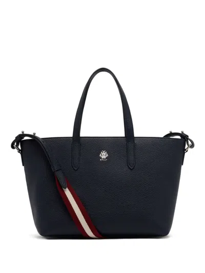 Bally Hera Leather Shoulder Bag In Black