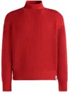 Bally Red Flag Turtleneck In Red