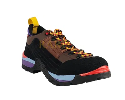 Pre-owned Bally Hike Brown Black Calf Rubber 76709 Coconut 17 Size 11 Box Switzerland