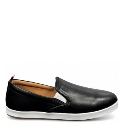 Bally Hinka Leather Slip-on Sneakers In Blue
