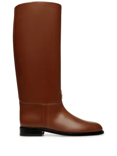 Bally Hollie Knee-high Boots In Brown