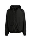 Bally Hooded Flap-pocket Jacket In Black