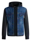 Bally Hooded Jacket In Blue