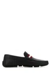 Bally Perthy Loafers Stripe Detail In Black