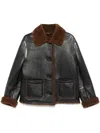 Bally Leather Jacket In Black