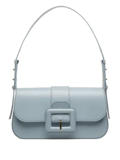 Bally Jadha Buckle-leather Shoulder Bag In Blue