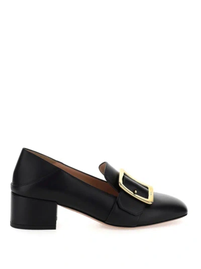 Bally Janelle Block-heel Loafers In Animal Print
