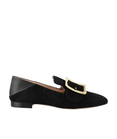 Bally Janelle Buckle Ring Love Shoes In Black
