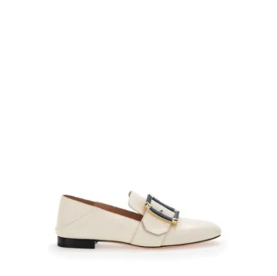 Bally Janelle Calf Leather Slippers In Multi