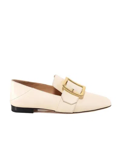 BALLY BUCKLE-DETAIL LOAFERS