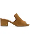 Bally Janisse Women's 6221095 Cowboy Kid Suede Sandals In Multi