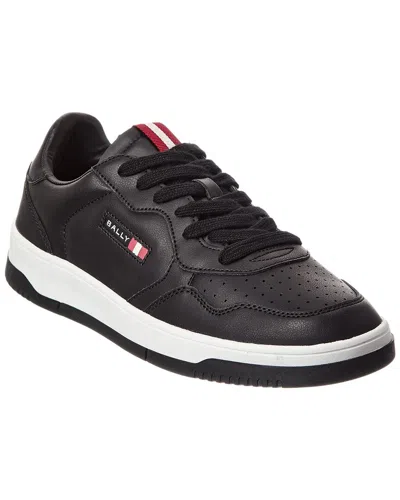 Bally Jasper Ribbon-detail Leather Sneakers In Multi