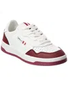 Bally Jasper Leather Sneakers In White