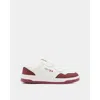 Bally Jasper Leather Sneakers In Red
