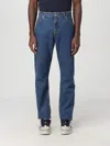 Bally Straight-leg Cotton Jeans In Blau
