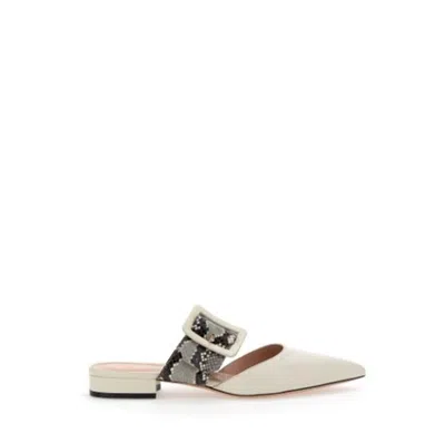 Bally Jemina Pointed-toe Leather Mules