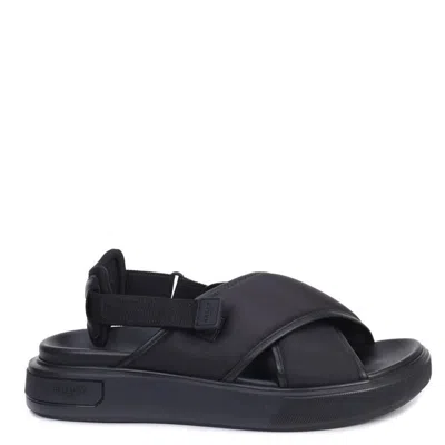 Bally Jodye Crossover-straps Flat Sandals In Multi