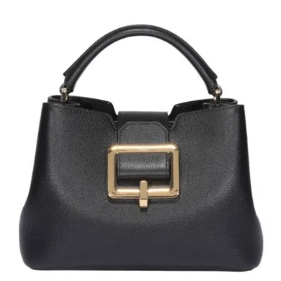 Bally Jorah Top Handle Bag With Gold Hardware In Black