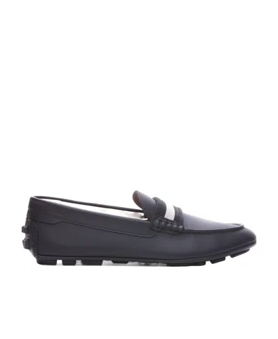 Bally Kansan Loafers In Black