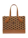 Bally Mini Keep On Monogram Tote Bag In Brown