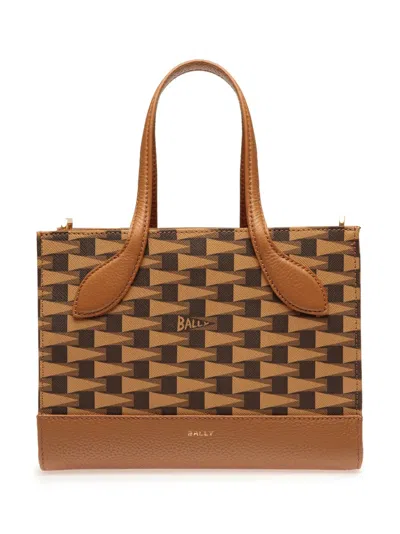 BALLY KEEP ON PENNANT-PRINT TOTE BAG