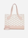Bally Xs Keep On Monogram Leather Bag In Pink