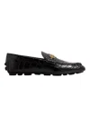 Bally Keeper 6304976 Men's Black Croc-embossed Kerbs Drivers In Black