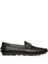 Bally Kerbs Driver Loafers In Black