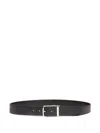 Bally Textured Belt In Black