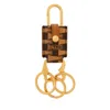 Bally Keychain With Logo In Orange