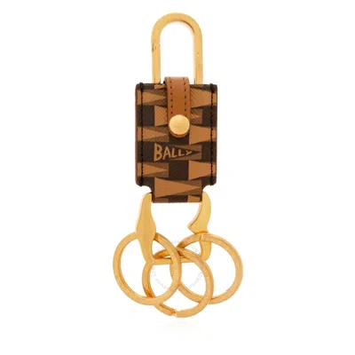 Bally Keychain With Logo In Orange