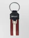 Bally Logo-print Leather Keyring