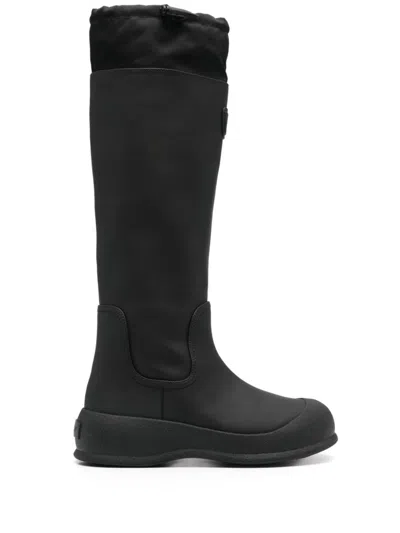 Bally Knee Boots In Black