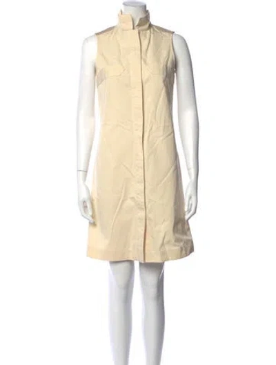 Pre-owned Bally Knee-length Dress In Neutrals