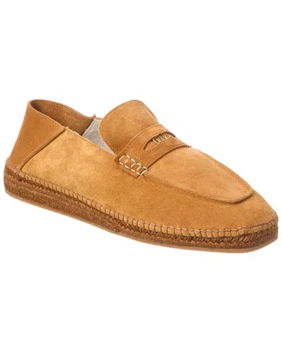 Bally Kolby Suede Espadrille In Brown