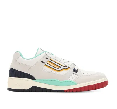 Bally Kuba Champion Calf Leather Low-top Sneakers In Animal Print