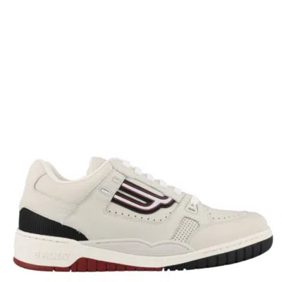 Bally Kuba-m Leather Low-top Sneakers In White