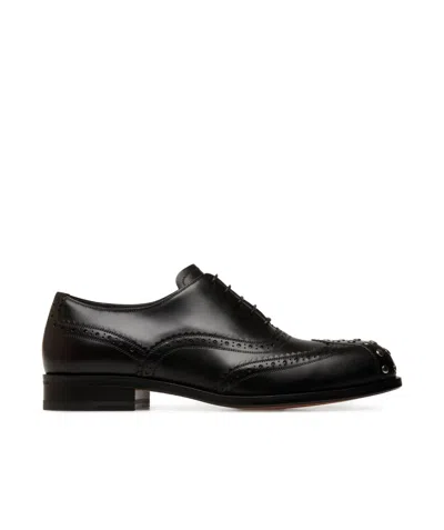 Bally Lace-up Business Dress Shoes In Black