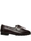 Bally Lace-up Leather Shoes In Brown